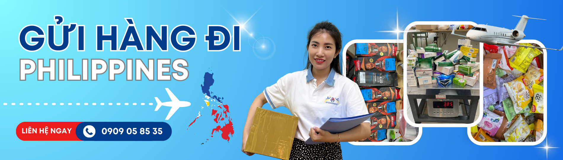 Gửi hàng đi Philippines